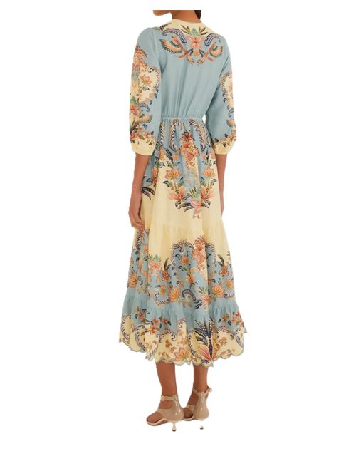 FARM RioAbito a fiori con scollo a V FARM Rio | 35131026016 BOHO BEAUTY BUTTER